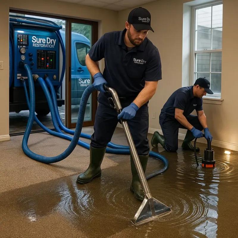 Water Extraction and Removal process in Collinwood, OH